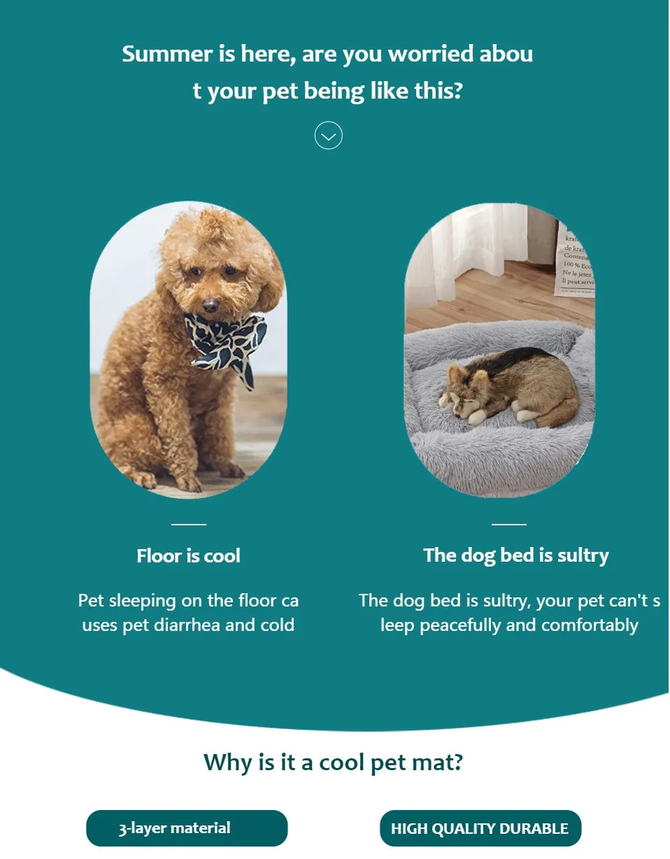 Alfombra Refrescante para Perros BPEDT – Transpirable y Confortable