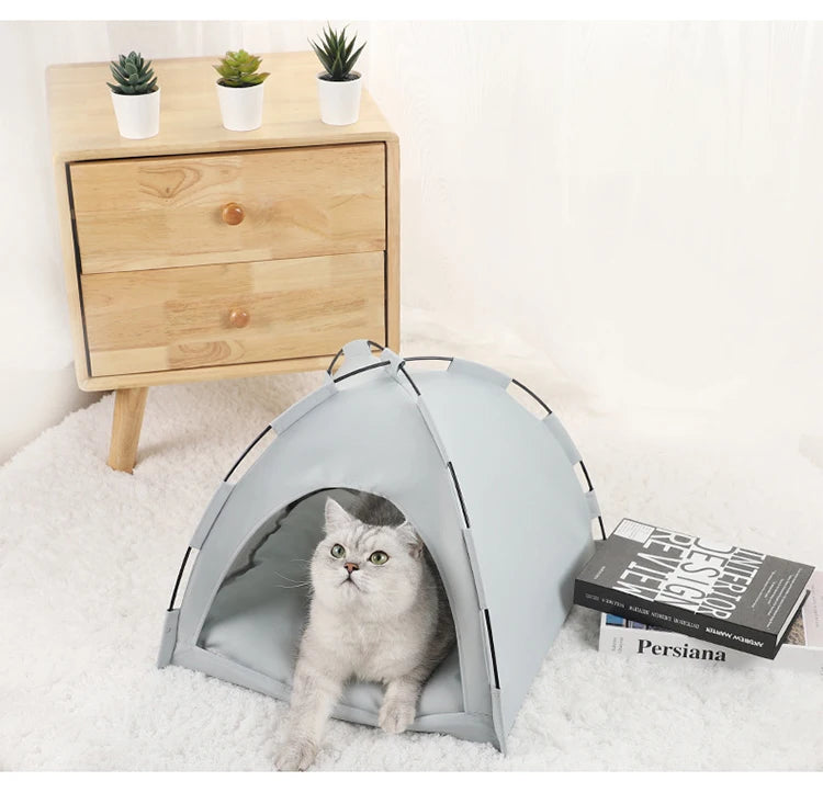 Cama Deluxe de Coral Velvet para Perros y Gatos – Cómoda, transpirable y perfecta para todo el año