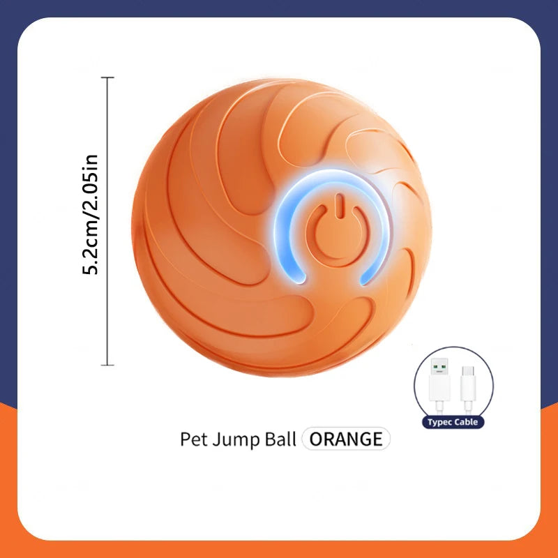 Pelota Inteligente Interactiva para Mascotas – Diversión automática y segura para perros y gatos