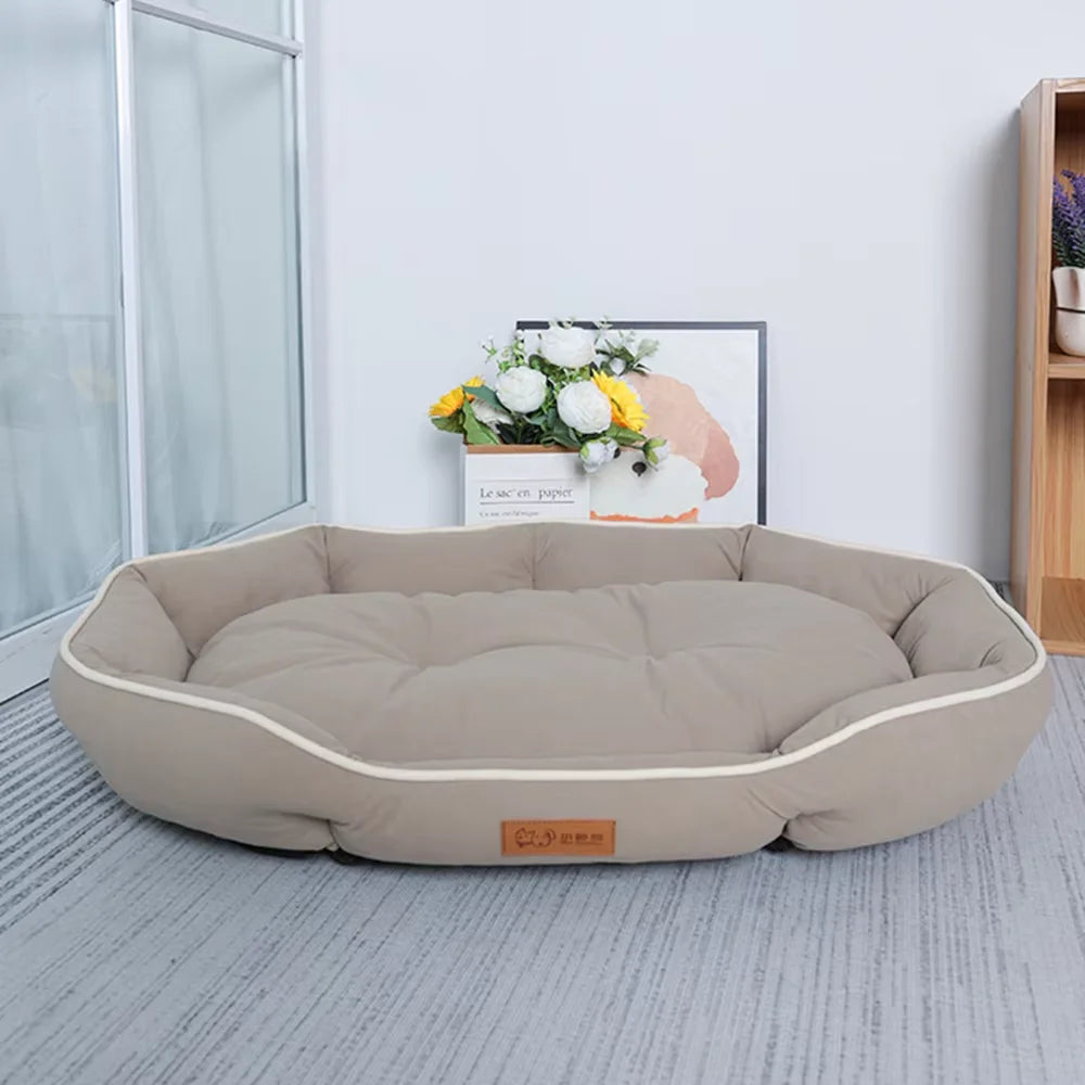 Cama de Pana Suave para Perros – Confort y Estilo para el Descanso Diario