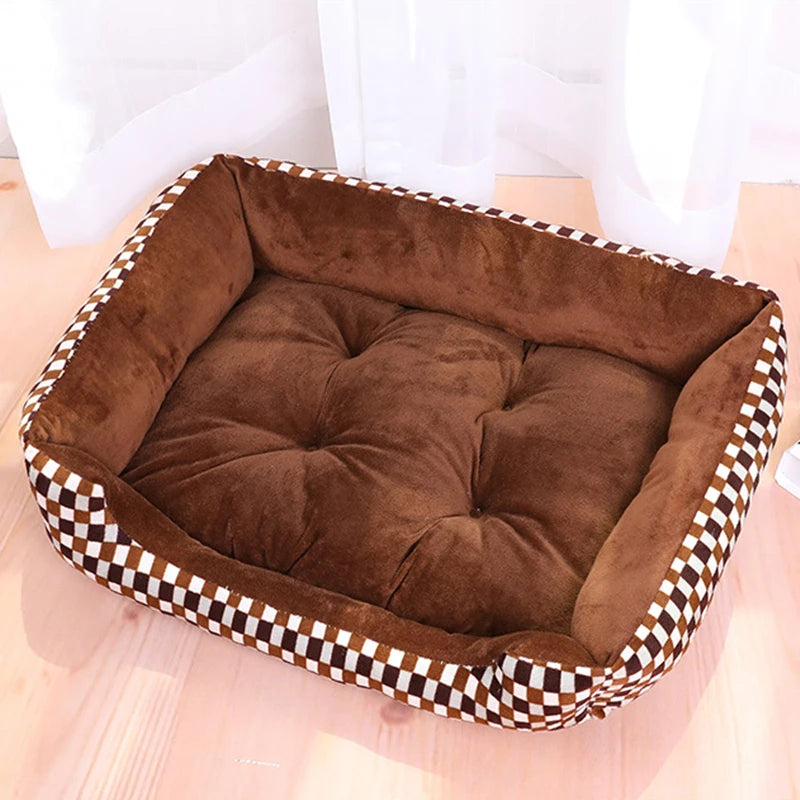 Cama Acolchada para Perros – Suave, Cálida y Lavable