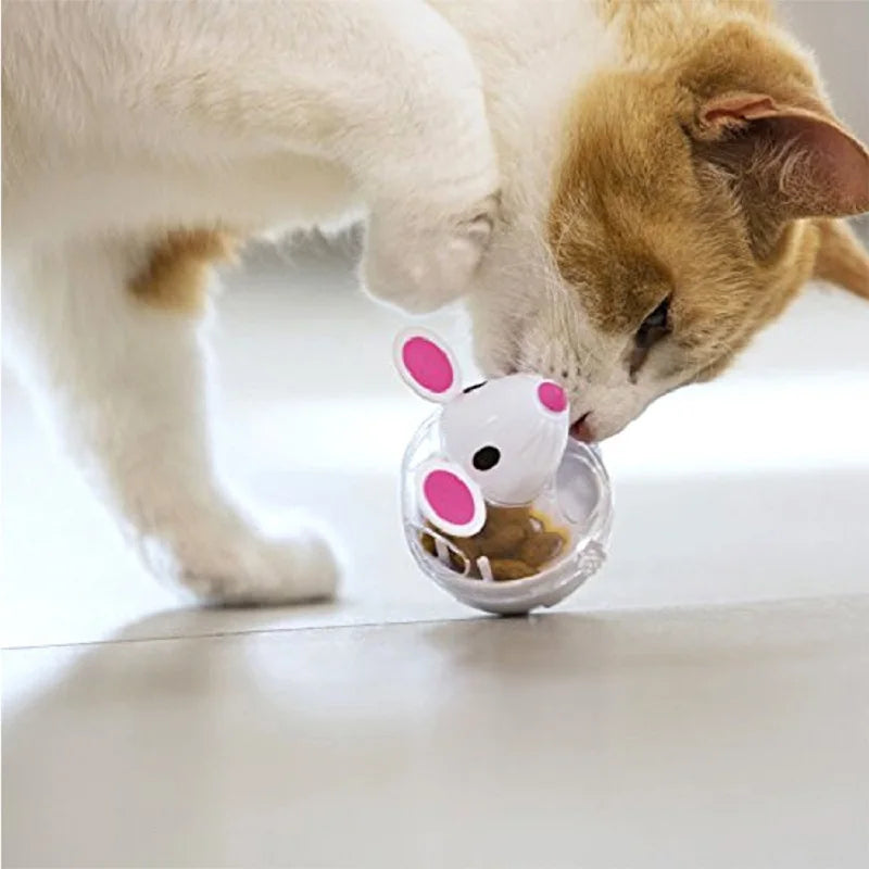 Juguete de ratón de plástico para gatos