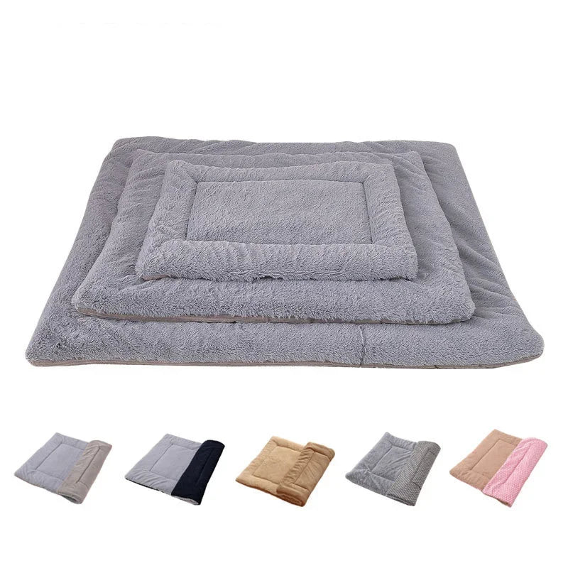 Cama Rectangular de Algodón Suave para Perros y Gatos – El refugio perfecto para el descanso de tu mascota