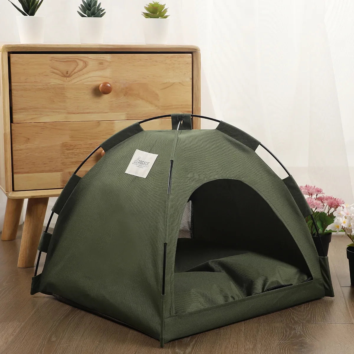 Cama Deluxe de Coral Velvet para Perros y Gatos – Cómoda, transpirable y perfecta para todo el año