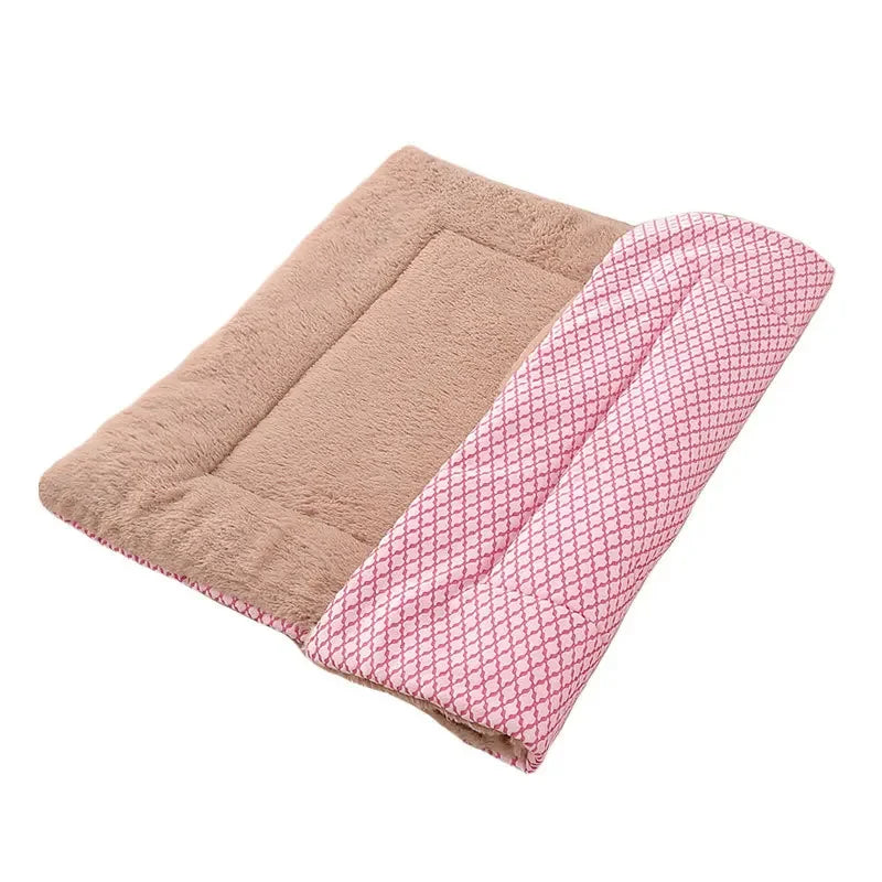 Cama Rectangular de Algodón Suave para Perros y Gatos – El refugio perfecto para el descanso de tu mascota