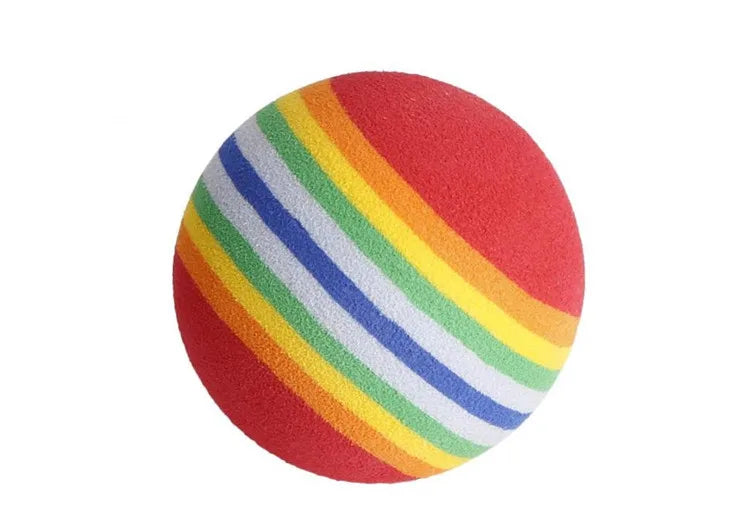 Pelota de EVA para gatos y perros pequeños – Juguete interactivo y seguro