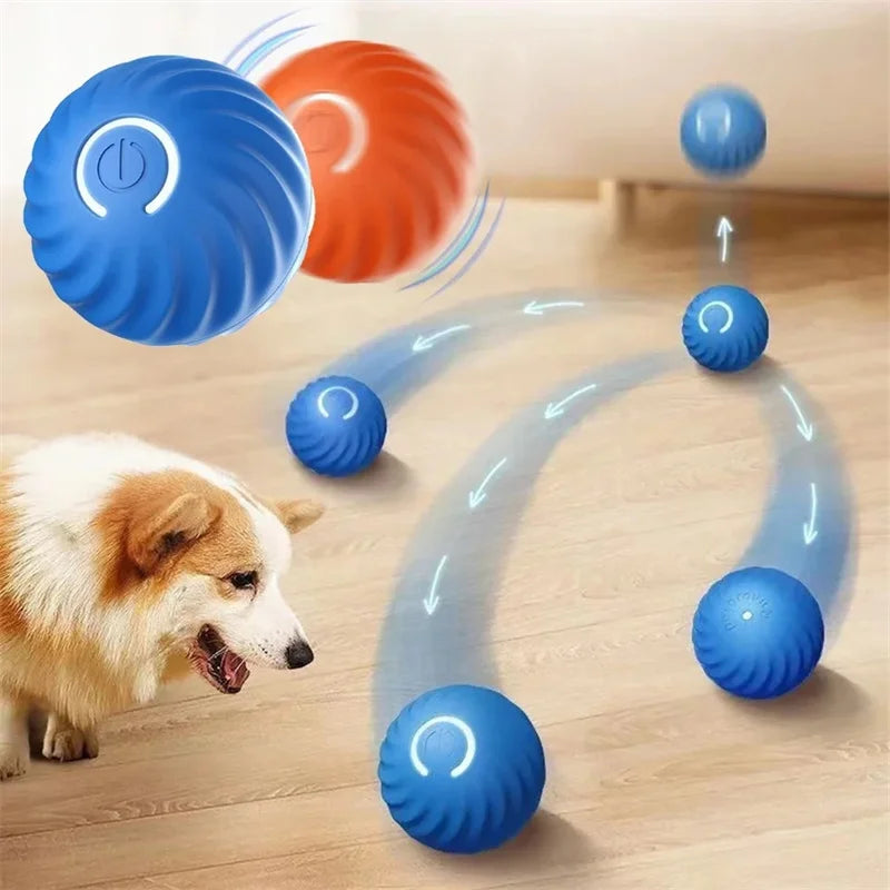 Pelota Inteligente Interactiva para Mascotas – Diversión automática y segura para perros y gatos