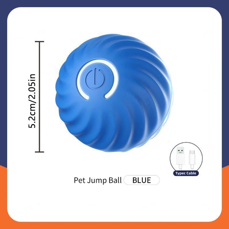 Pelota Inteligente Interactiva para Mascotas – Diversión automática y segura para perros y gatos