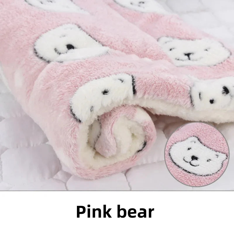 Manta/Cama Ultra Suave para Perros y Gatos – Cálida, Confortable y Antideslizante