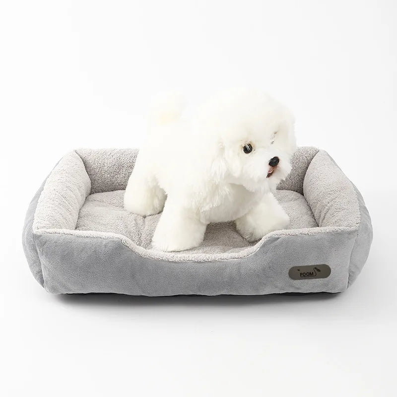 Cama para Perros y Gatos - Suave, Cálida y Antideslizante