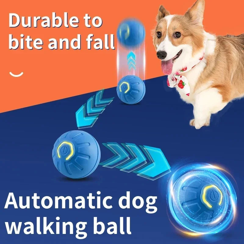 Pelota Inteligente Interactiva para Mascotas – Diversión automática y segura para perros y gatos