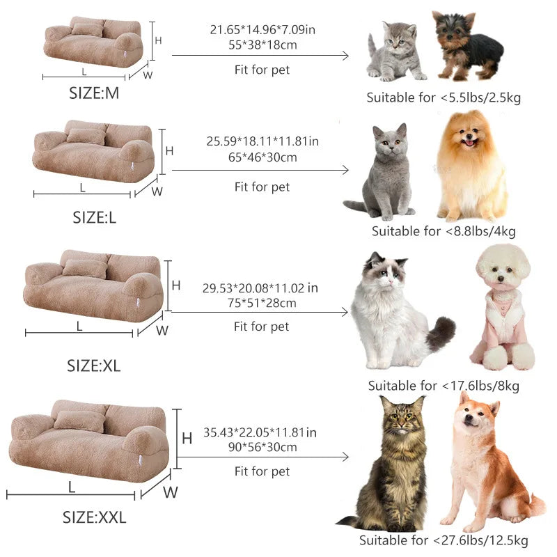 Sofá Universal para Mascotas BPEDT – Comodidad y Estilo para tu Gato o Perro