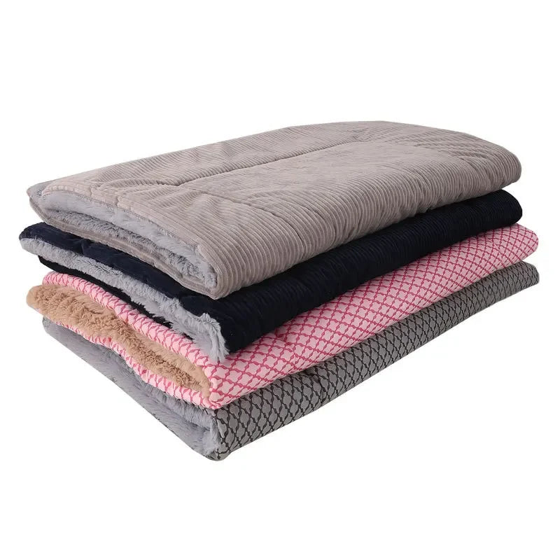 Cama Rectangular de Algodón Suave para Perros y Gatos – El refugio perfecto para el descanso de tu mascota