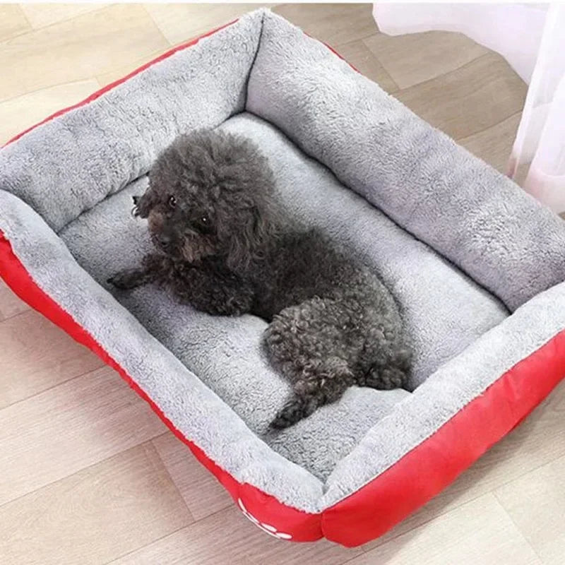 Cama de Invierno BPEDT para Perros y Gatos – Suave, Cálida y Antideslizante