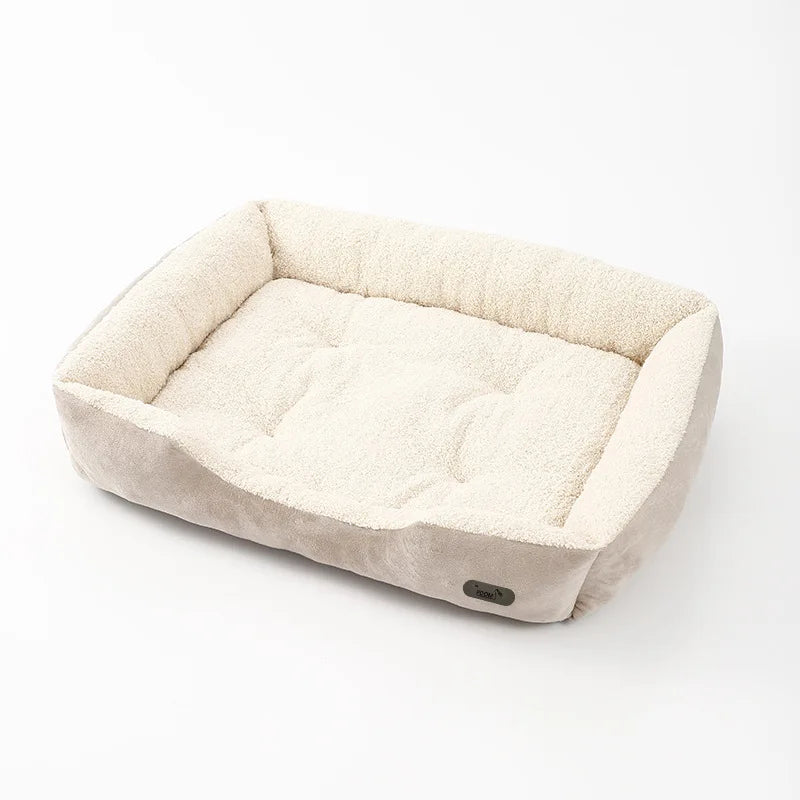 Cama para Perros y Gatos - Suave, Cálida y Antideslizante