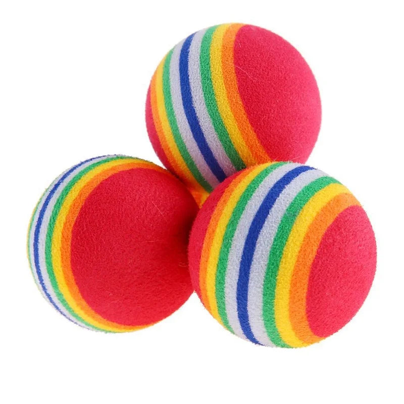 Pelota de EVA para gatos y perros pequeños – Juguete interactivo y seguro