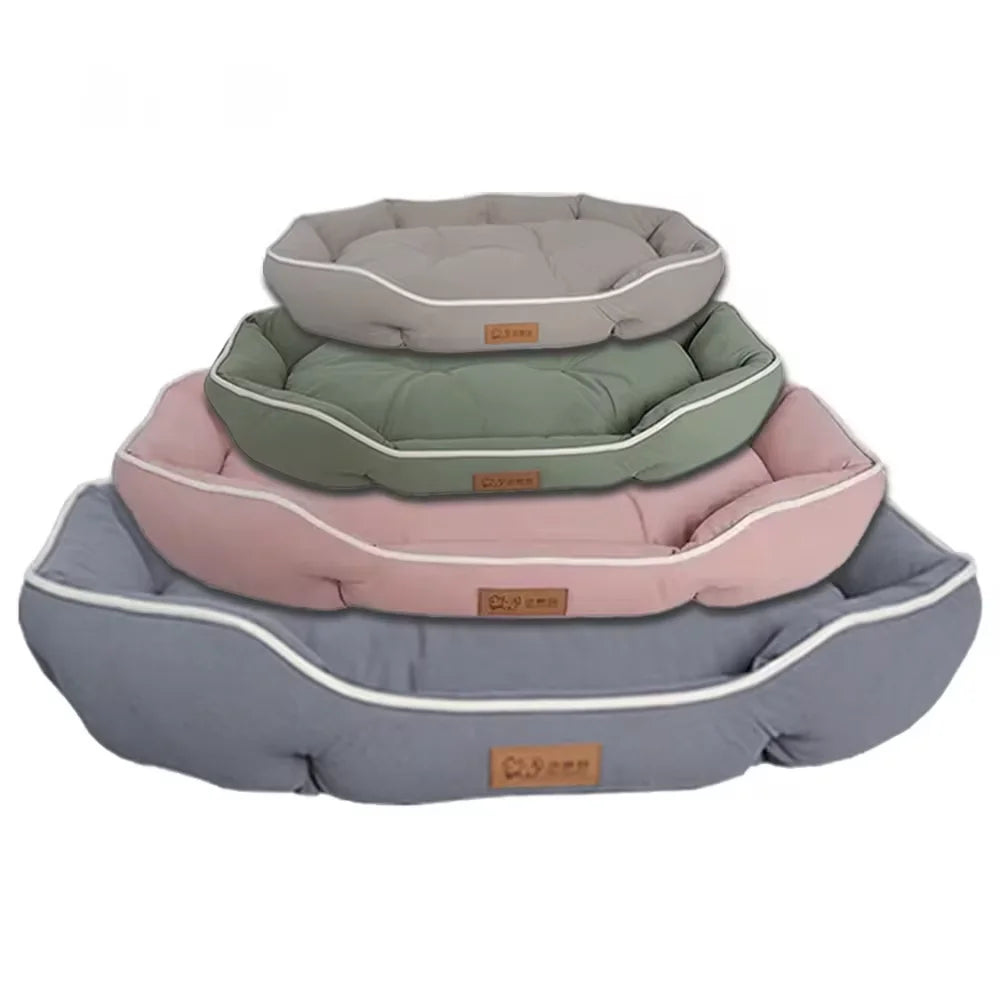 Cama de Pana Suave para Perros – Confort y Estilo para el Descanso Diario