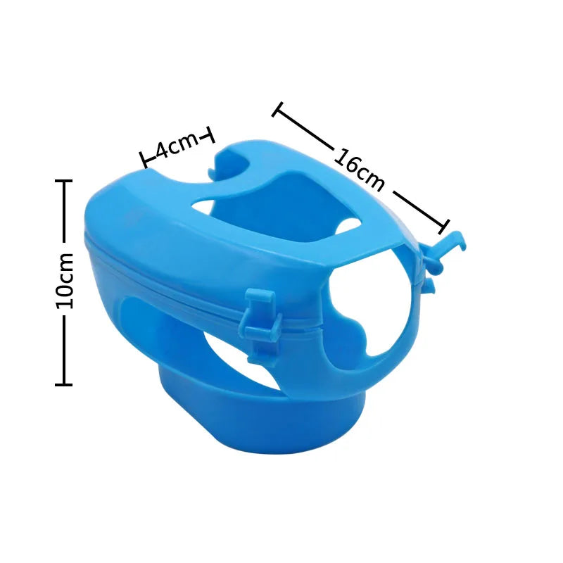 Porta palomas de plástico con marco fijo y diseño amigable para aves