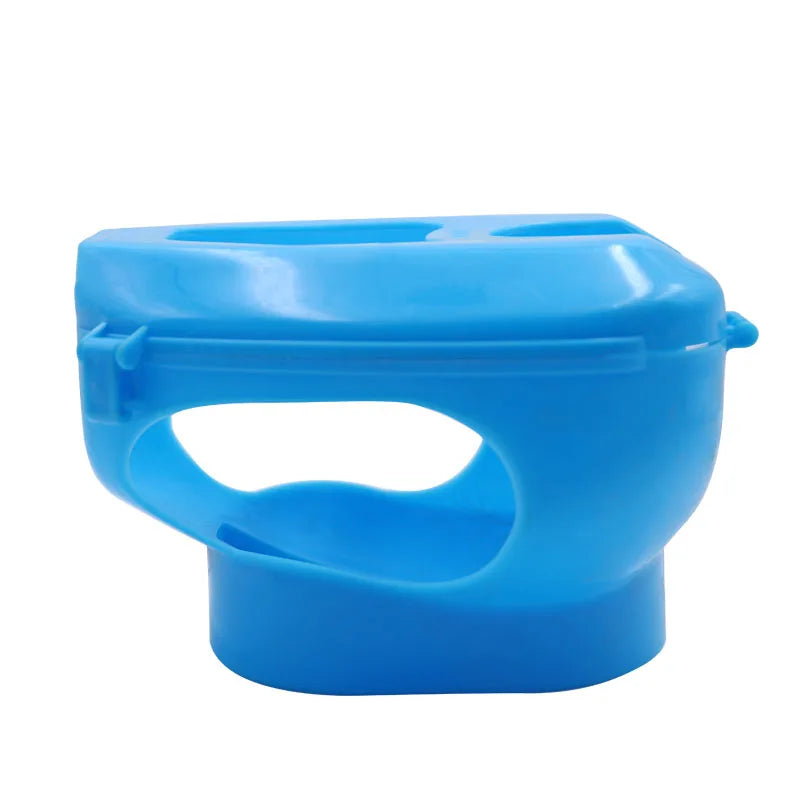 Porta palomas de plástico con marco fijo y diseño amigable para aves