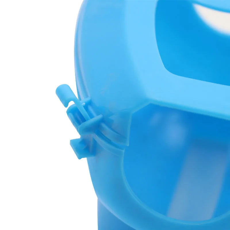 Porta palomas de plástico con marco fijo y diseño amigable para aves