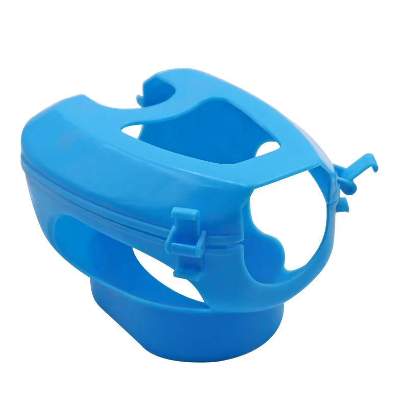 Porta palomas de plástico con marco fijo y diseño amigable para aves