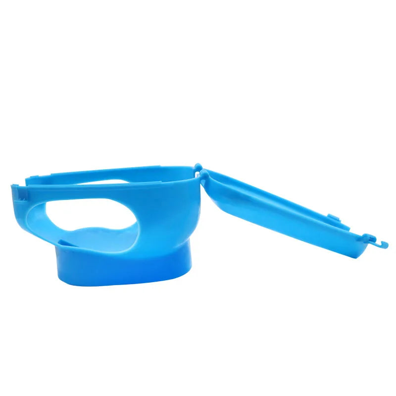 Porta palomas de plástico con marco fijo y diseño amigable para aves