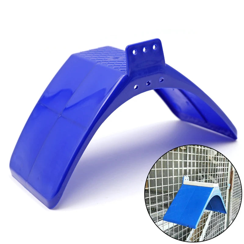 10pcs de soportes para palomas de plástico en color azul