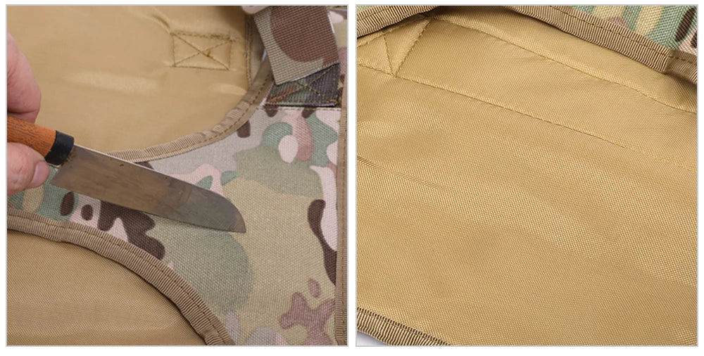 Arnés para perros con sistema MOLLE, ajustable y acolchado