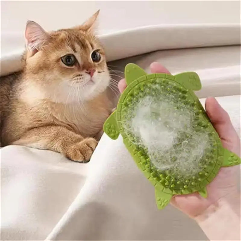 Peine para Gatos – Diseño Ergonómico y Duradero en Plástico, Ideal para el Cuidado del Pelaje