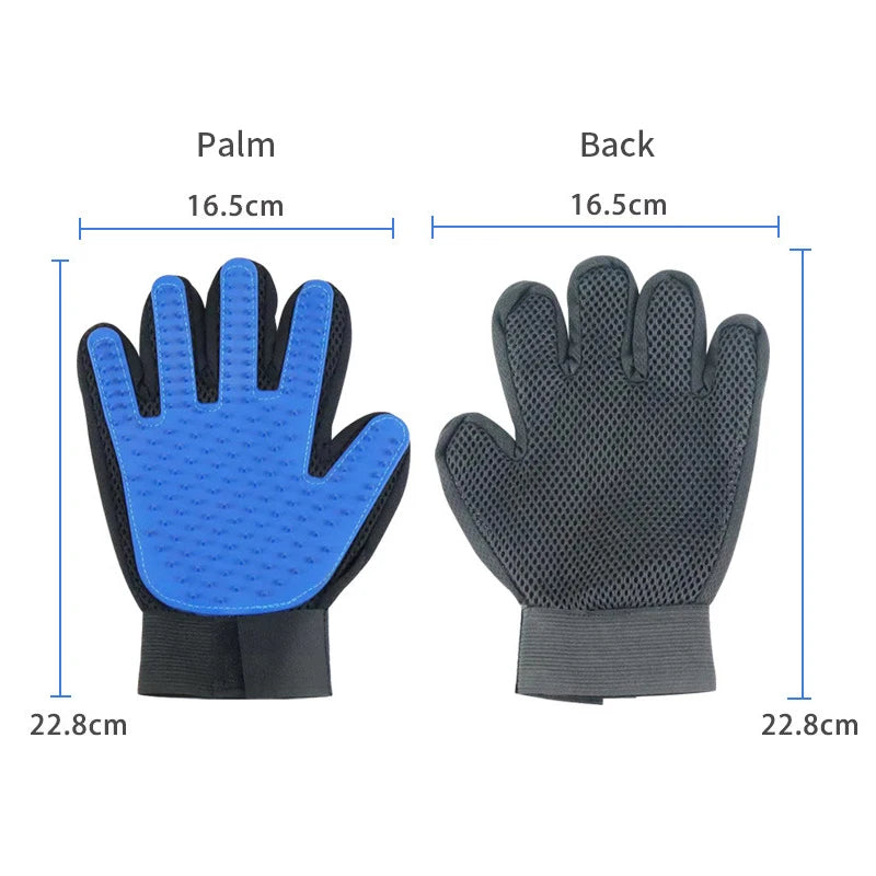 Guante de Limpieza para Mascotas - Diseño Biónico, Ajustable y Lavable