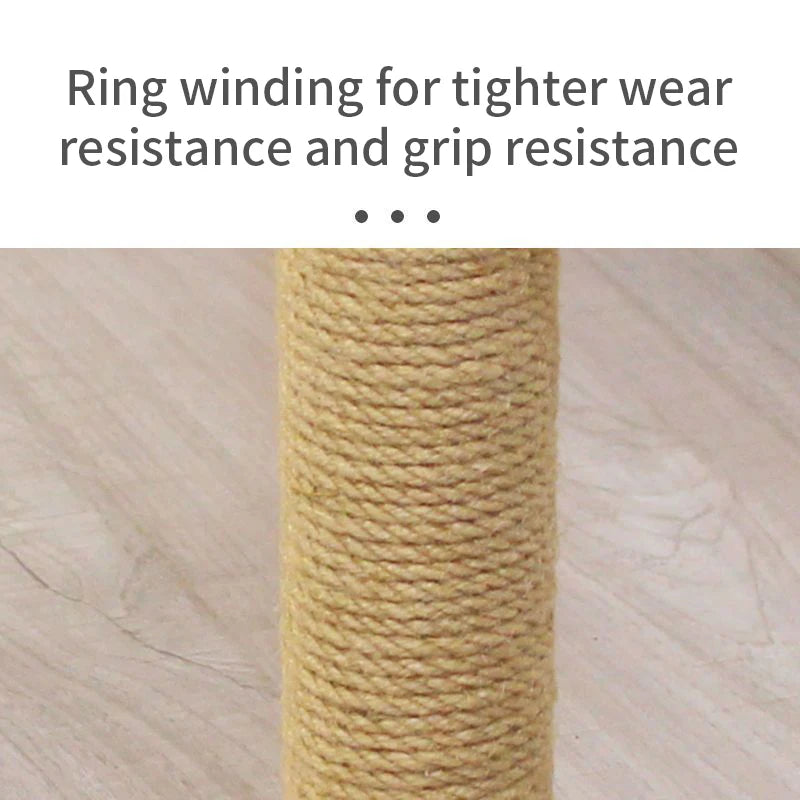 Cuerda de Sisal Natural para Gatos - Resistente, reemplazable y multifuncional