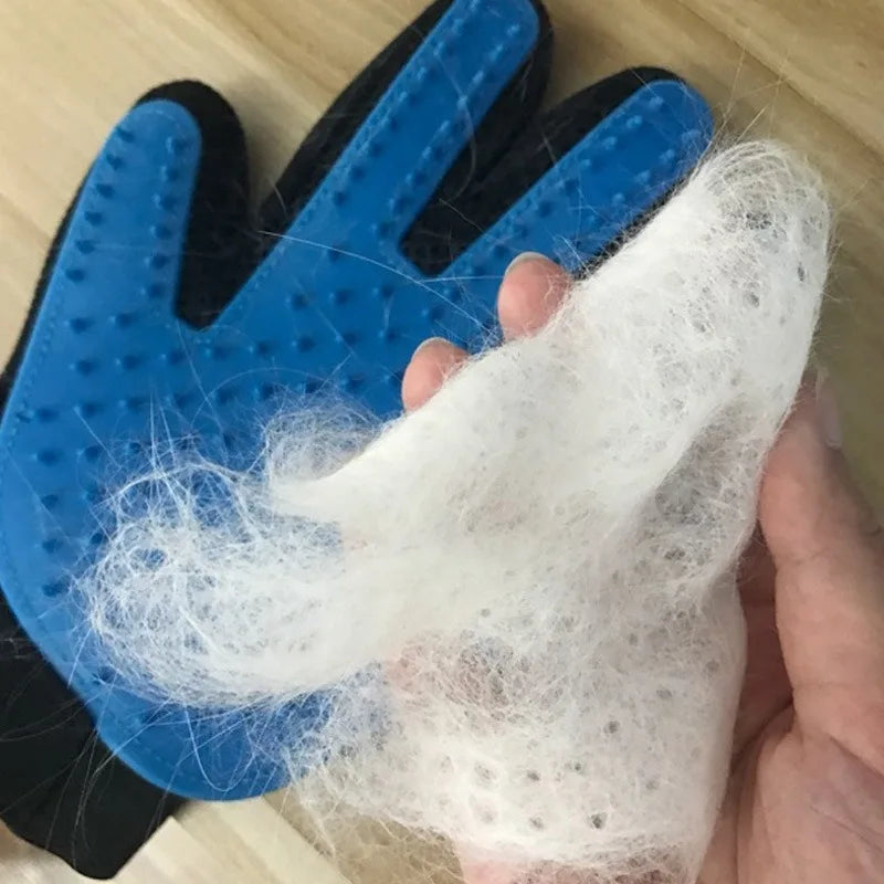 Guantes de Grooming para Gatos y Perros - Antiestático, Súper Suave y Ajustable