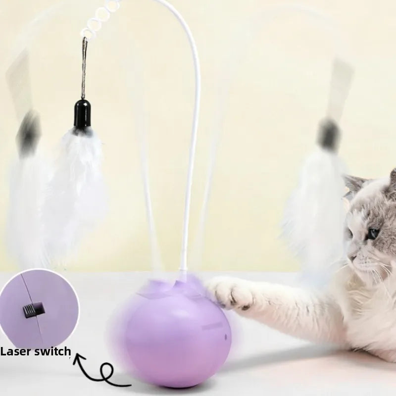 Juguete Interactivo para Gatos con Batería Incluida, Electrónico y de Plástico