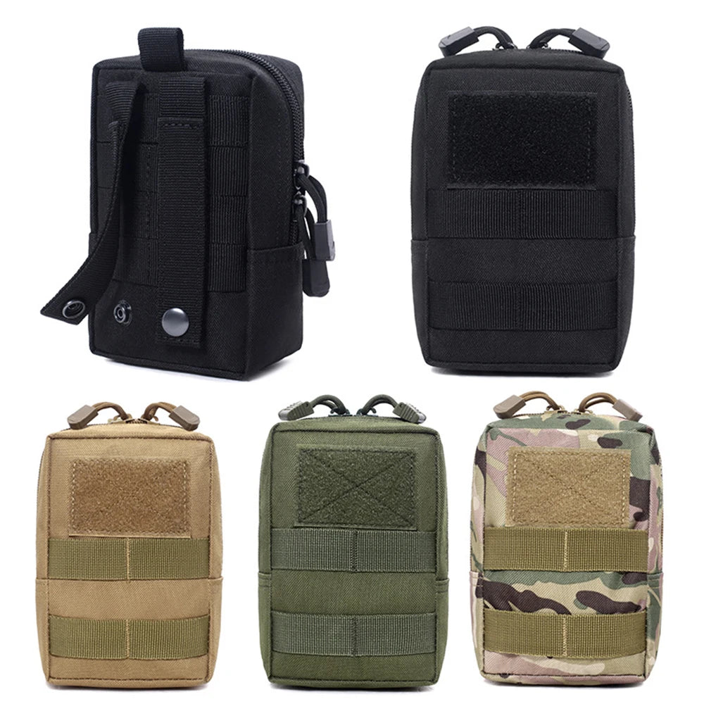Set de 2 bolsitas tácticas MOLLE para uso en exteriores y aventuras