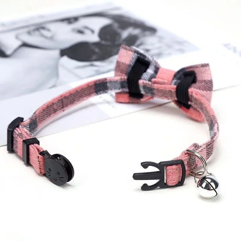 Collar para Gatos Personalizado con Diseño Festivo y Cierre de Seguridad – Ajustable y de Alta Calidad