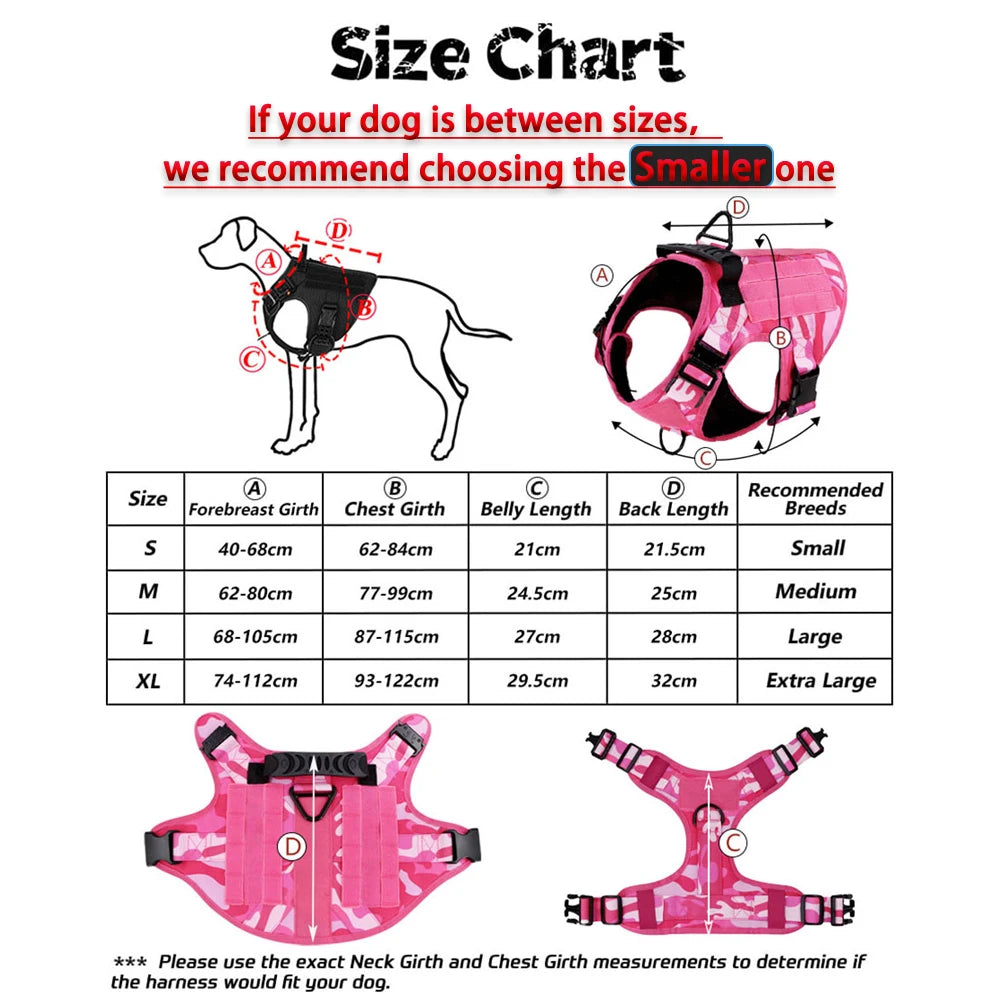 Arnés para perro ajustable con correa y diseño resistente para todas las estaciones