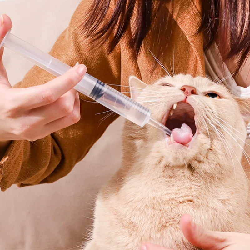 Jeringa de codo de plástico para aves con capacidad de 12ml — Pack de 3, 5 o 10 unidades