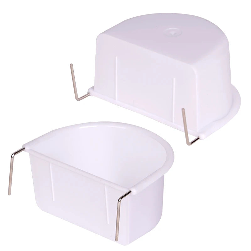 4pcs de comederos colgantes de plástico para aves