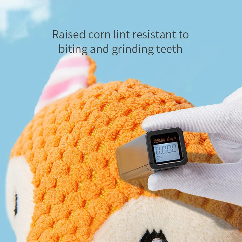 Juguete de Peluche Interactivo para Perros - Resistente a Mordidas, Con Sonido y Estímulo