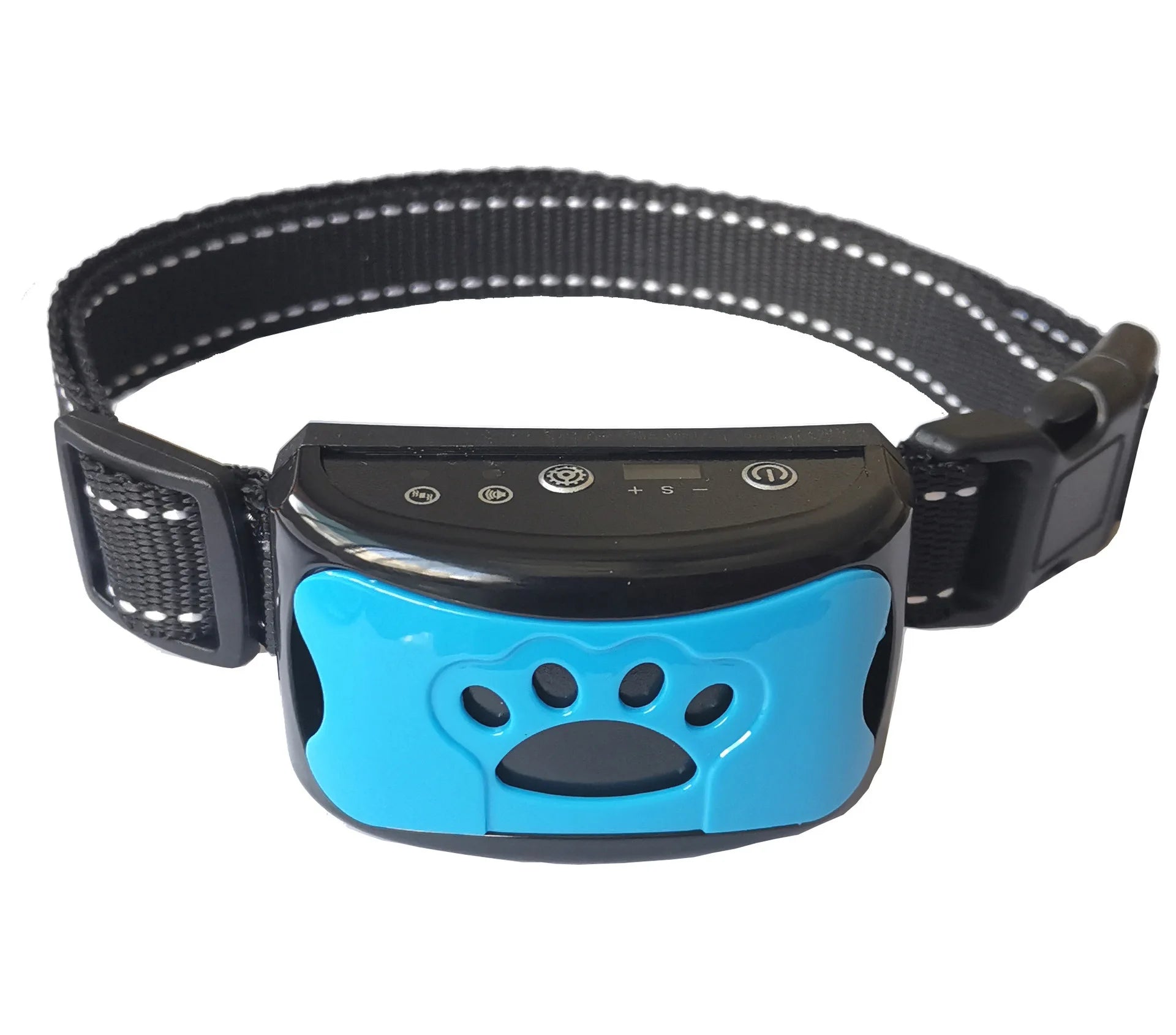 Collar de Entrenamiento para Perros con Funciones de Advertencia, Vibración y Sensibilidad Ajustable