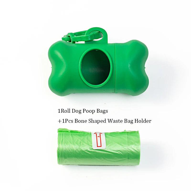 Dispositivo portátil para limpieza de heces caninas - Diseño en forma de hueso, práctico y ecológico