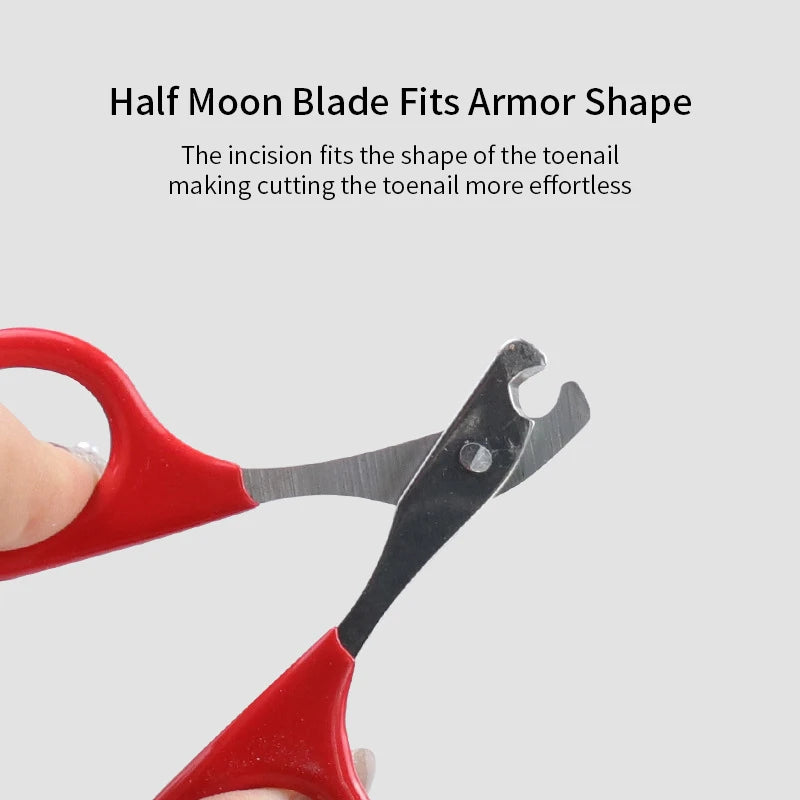 Tijeras Cortapelos para Mascotas de Acero Inoxidable con Mango Antideslizante