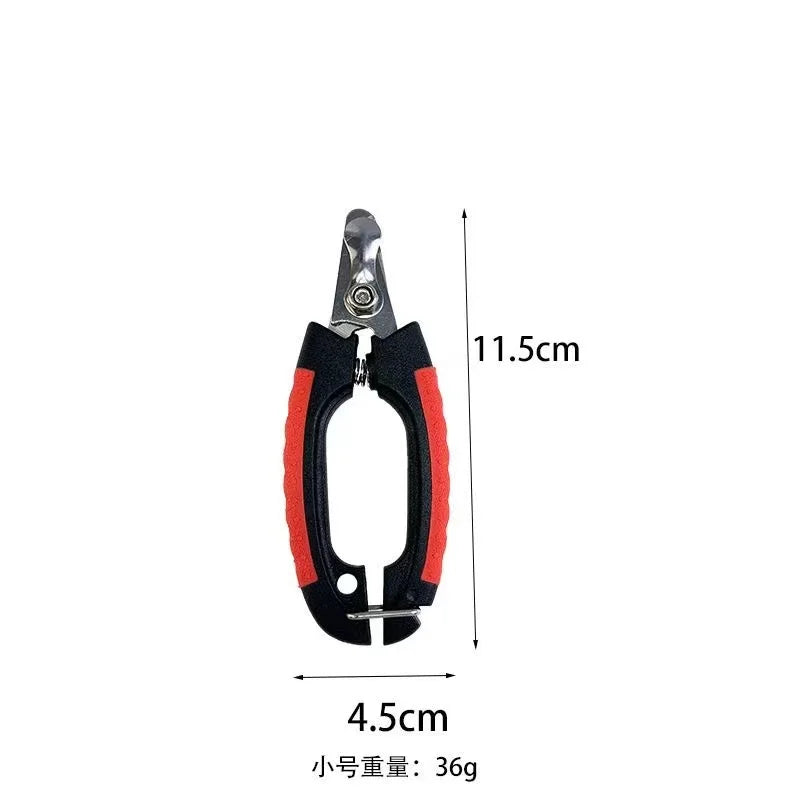 Cortaúñas para Perros y Gatos en Acero Inoxidable – Preciso, Seguro y Ergonómico