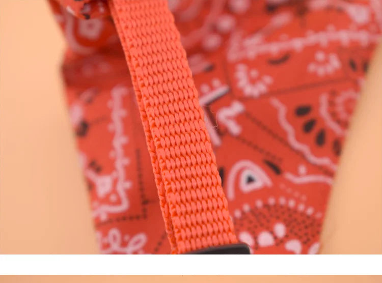 Collar Bandana Personalizable para Perros y Gatos – Conjunto de lazo y babero en colores divertidos