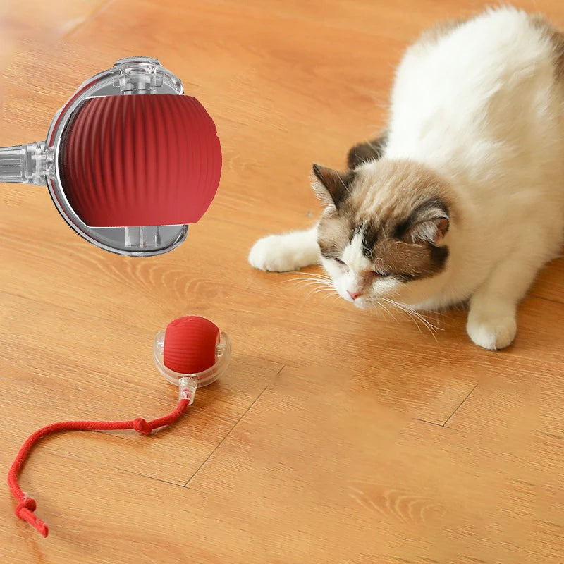 Juguete interactivo para gatos con movimiento y sonidos musicales