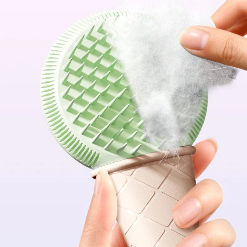 Peine para Gatos de Plástico – Diseño Ergonómico y Eficaz para el Cuidado del Pelaje