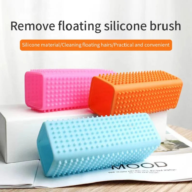 Cepillo Eliminador de Pelos para Mascotas en Silicone - Duradero, Ecológico y Compacto