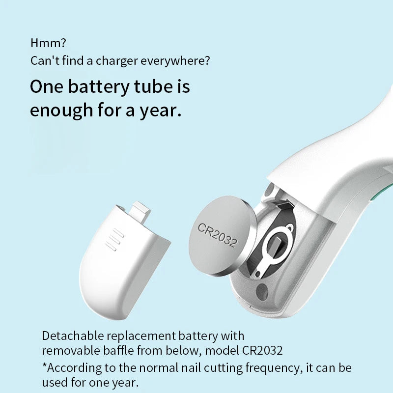 Cortaúñas para Perros con Luz LED y mango ergonómico