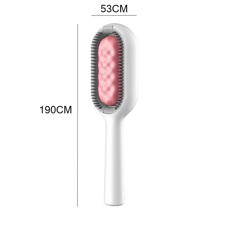 Cepillo y peine para gatos - Diseño suave y portátil, fácil de usar