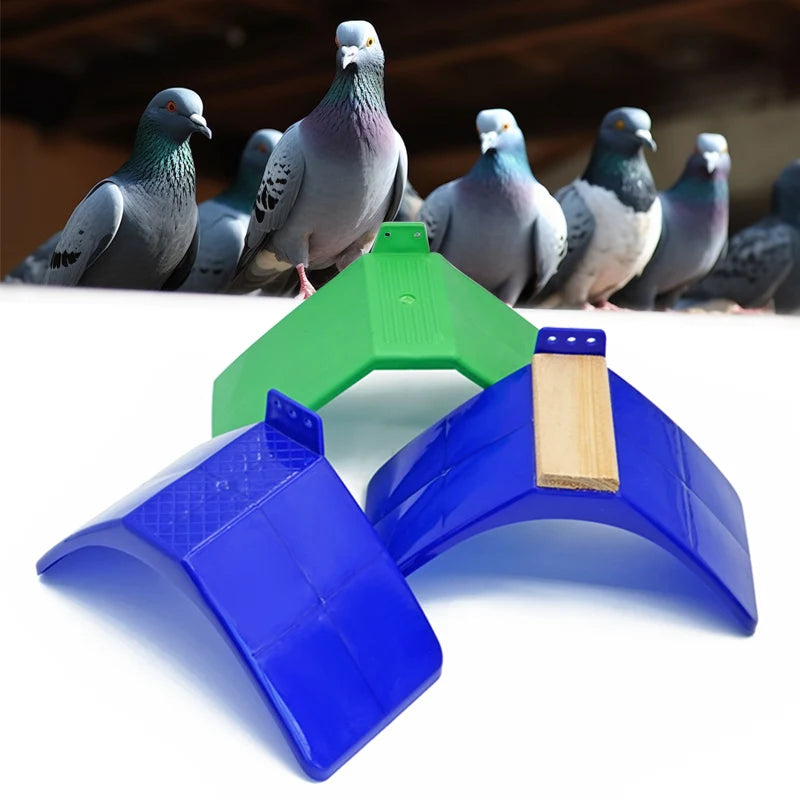 Soporte de descanso para aves en plástico con colores Azul y Verde - Pack de 10/20 unidades